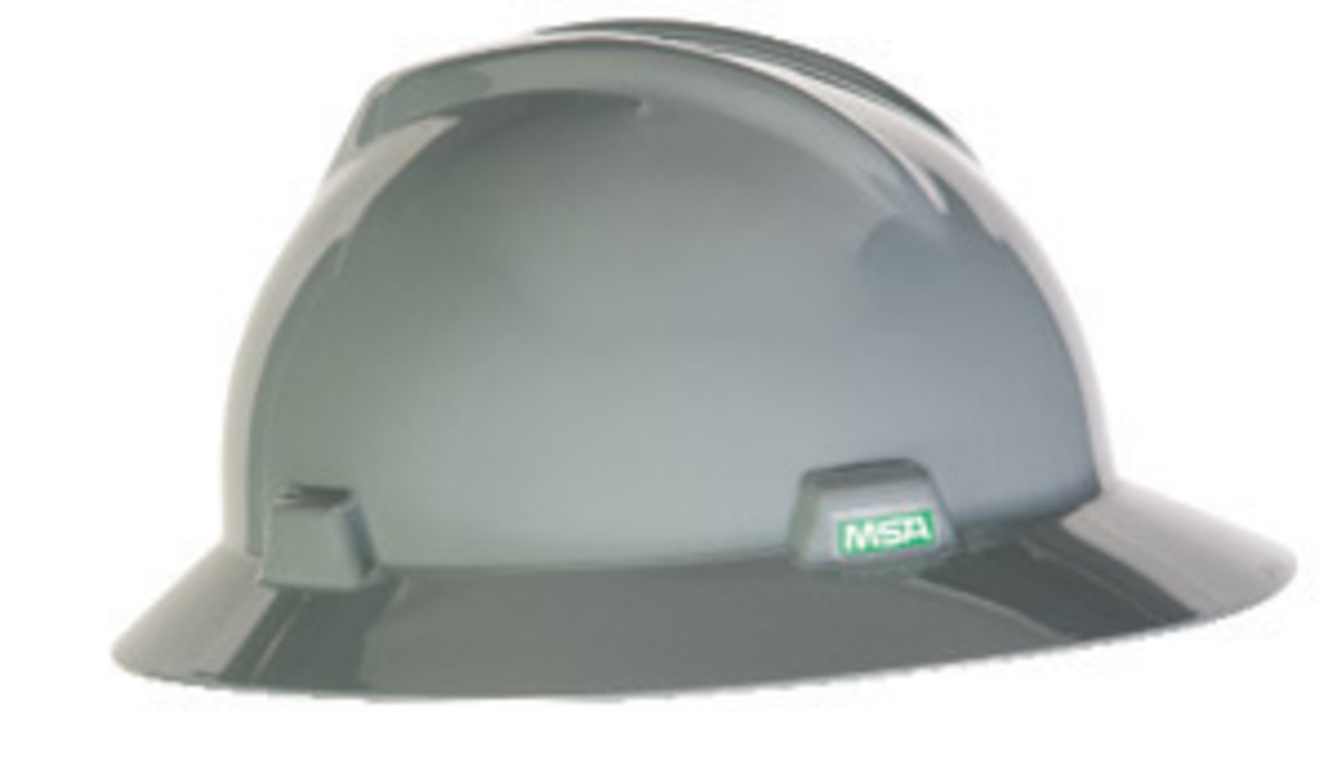 Hard Hat-Gray Non Slotted - Head, Eye & Face